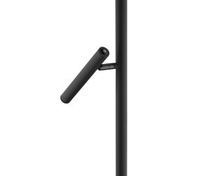 HELL Piantana LED Streak, 2 luci con dimmer, nero HELL