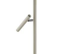 HELL Piantana LED Streak, 2 luci con dimmer, sabbia 60534/2-13