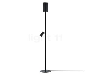 Hell Polo Lampada a stelo con lampada da lettura, nero