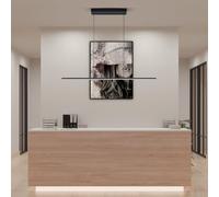 HELL Lampada LED a sospensione Queens 2.0 CCT, nero HELL