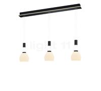 Hell Sam Lampada a sospensione LED 3 fuochi, nero