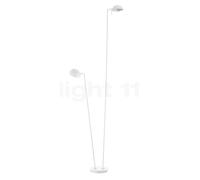 Hell Samy Lampada da terra LED 2 fuochi, bianco - 180 cm