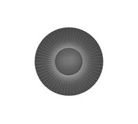 Hell Shelly Lampada da parete LED, nero