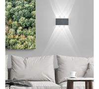 HELL STREAM lampada a parete, a LED, 40088/6-75, STREAM [Lampade per Esterni > Lampade a Parete]