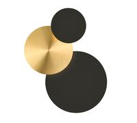 HELL TILDA lampada da parete LED, 2700 K, 3 x 12,5 W La: 51 A: 35 cm, 70594/3-51, TILDA [Lampade per Interni > Lampade a Parete]