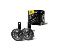 HELLA 012588151 Kit clacson nero 77 mm 12 V BX (misura universale) - NUOVO