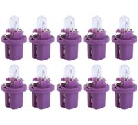 Hella 10x Lampadina 12V 0,4W BX8,5d Lila Zoccolo Bax Tacho-Lampe