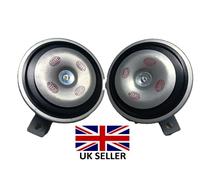 Hella 12v Enhanced Completo Tono Disco Argento Clacson Set 116 DB 335/400hz Car