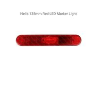 Hella 135mm LED Rosso Evidenziatore Luce