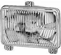 HELLA 1AB 006 277-127 Insert, Fari