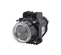 HELLA 1AL 010 820-021 LED/DE-Faro principale, 90mm Performance Bi-LED L70, 24/12V, rotondo, Montaggio, interno, colore diffusore luce trasparente, anteriore Dx/anteriore Sx
