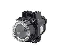 HELLA 1AL 010 820-021 LED/DE-Faro principale, 90mm Performance Bi-LED L70, 24/12V, rotondo, Montaggio, interno, colore diffusore luce trasparente, anteriore Dx/anteriore Sx