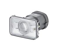 HELLA 1BL 005 380-041 Alogeno/DE-Gruppo ottico, Faro principale, 12V, rettangolare, Montaggio, interno, colore diffusore luce cristallino, Spina Maschio, Dx, Quantità 1