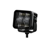 HELLA 1FA 358 176-841 LED-Faro di profondità, Black Magic Cube 2.7'', 12/24V, Montaggio, esterno/avvitato, Illuminazione campo vicino, Cavo 500mm, Spina Spina DEUTSCH