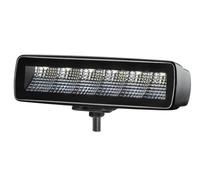 HELLA 1FB 358 176-201 LED-Faro di profondità, Black Magic Mini Lightbar 6.2", 12/24V, Montaggio, esterno, Illuminazione campo vicino, Cavo 800mm, Spina estremità del cavo aperta