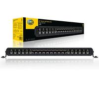 HELLA 1FJ 358 196-301 LED, Faro di profondità, Black Magic Slim Lightbar 20", 12/24V, 3910lm, sottile, Numero di riferimento 50, Montaggio, esterno/Raccordo a vite, ECE, Cavo 2