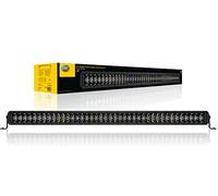 HELLA 1FJ 358 196-621 LED, Faro di profondità, Black Magic Double Row Curved Lightbar 40", 12/24V, 9222lm, convesso/modello doppio, Numero di riferimento 45, Montaggio, esterno/Raccordo a vite