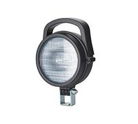 HELLA 1G3 005 760-011 Alogeno-Faro da lavoro, Torero 5760, 12/24V, Montaggio, esterno/avvitato, verticale/arco di montaggio orientabile, Illuminazione a lungo raggio, Spina Spina piatta