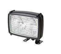 HELLA 1GA 006 991-041 Alogeno-Faro da lavoro, Double-Beam, 24/12V, Raccordo a vite/Montaggio, esterno, Fissaggio a 4 punti, Illuminazione pianale, Cavo 250mm, Spina estremità del cavo aperta