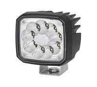 HELLA 1GA 995 606-021 LED-Faro da lavoro, Ultra Beam Gen. II, 24/12V, 4400lm, Montaggio, esterno/avvitato, arco di montaggio orientabile, Illuminazione a spot, Spina Spina DEUTSCH