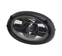 HELLA 1GA 996 161-101 Alogeno-Faro da lavoro, Oval 100, 12V, Montaggio, interno/Raccordo a vite, Fissaggio a 2 punti, Illuminazione a lungo raggio, Spina AMP