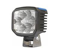 HELLA 1GA 996 188-001 LED-Faro da lavoro, Power Beam 1000, 24/12V, 850lm, Montaggio, esterno/avvitato, arco di montaggio orientabile, Illuminazione campo vicino, Spina Spina DEUTSCH