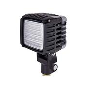 HELLA 1GA 996 192-181 LED-Faro da lavoro, Power Beam 3000, 24/12V, 3000lm, Bocchettone di tubo/Montaggio, esterno, Illuminazione campo vicino, Cavo 2000mm, Spina AMP