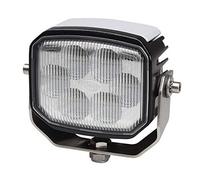 HELLA 1GA 996 288-031 LED-Faro da lavoro, Power Beam 1500, 12/24V, 1300lm, Montaggio, esterno/Raccordo a vite, arco di montaggio orientabile, Illuminazione campo vicino, Spina Spina DEUTSCH