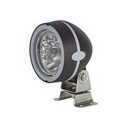 HELLA 1GM 996 134-081 Alogeno-Faro da lavoro, Mega Beam, 12/24V, Montaggio, esterno/Raccordo a vite/Raccordo a vite, Fissaggio a 4 punti, Illuminazione terreno, Spina AMP