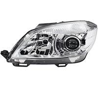 HELLA 1LL 010 417-391 Alogeno/DE/FF-Faro principale - per es. Skoda Fabia II (542) - cromo - ECE - per veicolo circolazione Sx - Sx