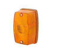 HELLA 2BA 002 324-001 Indicatore direzione, Alogeno, 24/12V, Montaggio, esterno/avvitato, colore diffusore luce giallo, Spina Spina Europlug, Dx/anteriore/Sx, Quantità 1