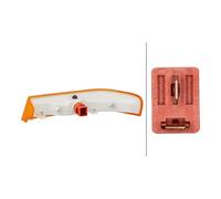 HELLA 2BA 007 775-061 Indicatore di direzione Anteriore Dx giallo (ambra) P21W