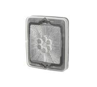 HELLA 2BA 013 236-141 Indicatore direzione, LED, 12V, Montaggio, interno/avvitato, colore diffusore luce cristallino, Cavo 100mm, Spina Spina piatta, posteriore, Quantità 1