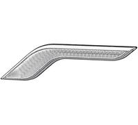 HELLA 2BA 013 333-171 Indicatore direzione, Shapeline Style, LED, 24/12V, avvitato/avvitato, colore diffusore luce cristallino, Spina AMP, 2a... poli, posteriore Sx, Quantità 1