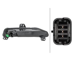 HELLA 2BA012173-021 indicatore direzione freccia destro lampada LED