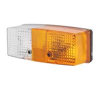 HELLA 2BE 003 184-051 Indicatore direzione, Alogeno, 12/24V, Montaggio, esterno/Raccordo a vite, Spina Spina piatta, anteriore/Sx, Quantità 1