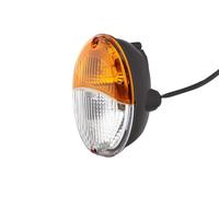 HELLA 2BE 343 130-111 Indicatore direzione, Agroluna, Alogeno, 12V, Montaggio, interno/Raccordo a vite, colore diffusore luce giallo/bianco, Sx, Quantità 1