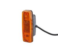HELLA 2BM 002 847-021 Indicatore direzione supplementare, Lampadine, 12/24V, colore diffusore luce giallo, Dx/Installazione laterale
