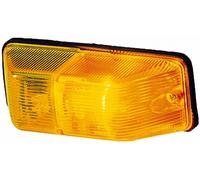 HELLA 2BM 006 692-027 Indicatore direzione supplementare - Lampadine - 12/24V - Montaggio, esterno - Colore diffusore luce: giallo - Dx/Attacco laterale