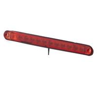 HELLA 2DA 959 071-731 Luce supplementare freno, LED, 24V, Montaggio, interno, colore diffusore luce rosso, colore luce LED rosso, Cavo 2500mm, Spina estremità del cavo aperta, posteriore