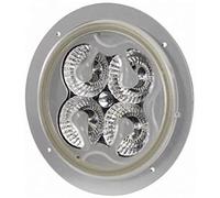 HELLA 2JB 344 227-001 Luce abitacolo, CargoLED VESTA5, LED, 24/12V, 6W, LED, Montaggio, interno/Raccordo a vite, colore diffusore luce cristallino, Abitacolo, Quantità 1
