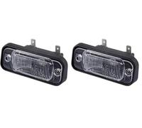 Hella 2KA 005 049-011 Luce targa - 24V - Montaggio, interno - Sx/Dx (Confezione da 2)
