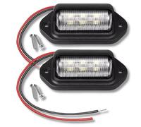 HELLA 2KA 010 278-071 Luci Targa LED 2 Pezzi 24V Per Rimorchio
