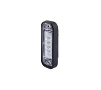 HELLA 2KA 010 278-311 Luce targa, LED, 12V, Montaggio, interno/Raccordo a vite, colore diffusore luce cristallino, Spina Spina piatta, elevata/Esterno, Quantità 1