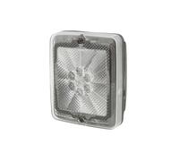 HELLA 2NE 013 236-301 Retronebbia, LED, 24V, Montaggio, interno, colore diffusore luce cristallino, Spina Spina piatta, posteriore