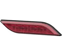 HELLA 2NE 013 343-021 Retronebbia, Shapeline Style Slim, LED, 24/12V, incollato, colore diffusore luce rosso, Spina AMP, 2a... poli, posteriore Dx