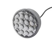 HELLA 2NE 344 200-061 Retronebbia, LED, 24/12V, Montaggio, esterno, colore diffusore luce cristallino, Cavo 500mm, Spina estremità del cavo aperta, Dx/Sx