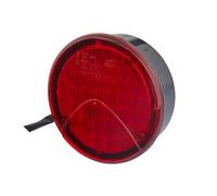 HELLA 2NE 964 169-341 Retronebbia, LED, 24V, Montaggio, esterno, colore diffusore luce rosso, Cavo 500mm, Spina estremità del cavo aperta, Dx/Sx