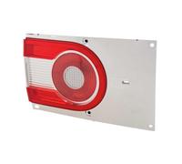 HELLA 2NE 964 958-011 Luce posteriore, Lampadine, cristallino/rosso, Sezione interna ECE/CCC, Sx