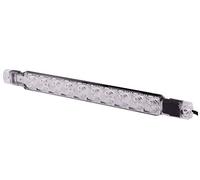 HELLA 2NE 980 889-501 Retronebbia, Strip Lamp, LED, 12V, Montaggio, esterno, colore diffusore luce trasparente, Cavo 2500mm, Spina estremità del cavo aperta, posteriore
